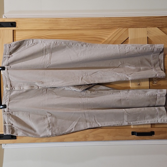 NWT | Universal Thread High Rise Wide Leg Khaki Jeans | Size 28 - Picture 1 of 8